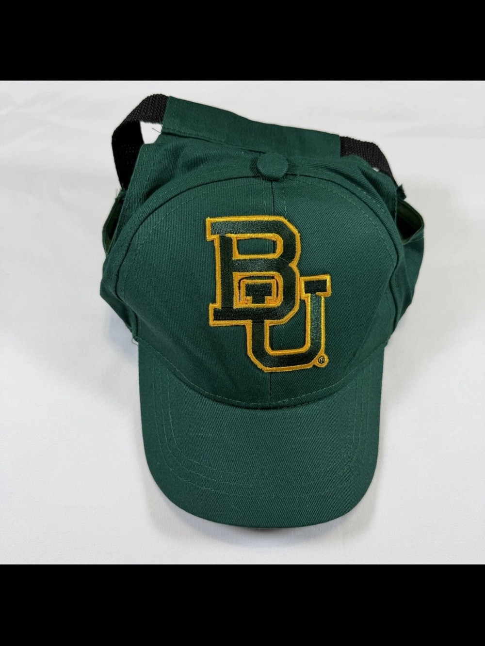 Little Earth Green Cap with Black Logo Tag